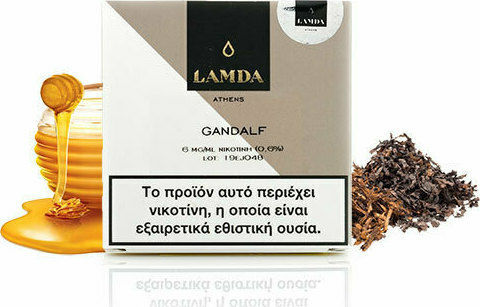 Lamda Lichid de Reumplere Gata Gandalf cu Aromă de Dulce / Fumat 6mg 10ml 3buc