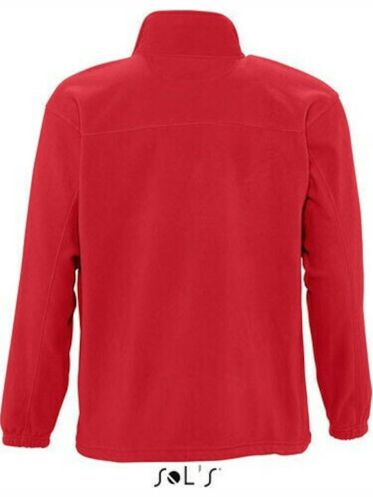 Sol's North Men's Long Sleeve Promotional Blouse Red