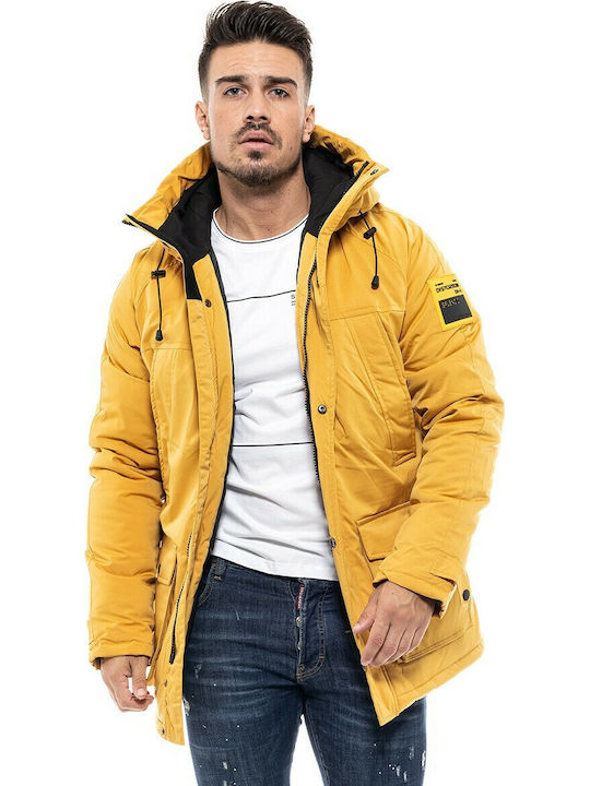 Winter Jacke Yellow