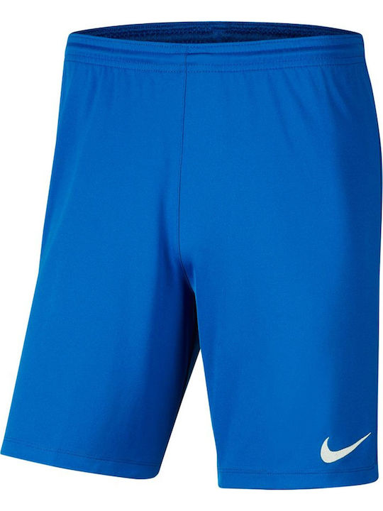 Dry Park III Αθλητική Ανδρική Βερμούδα Dri-Fit Γαλάζια BV6855-463