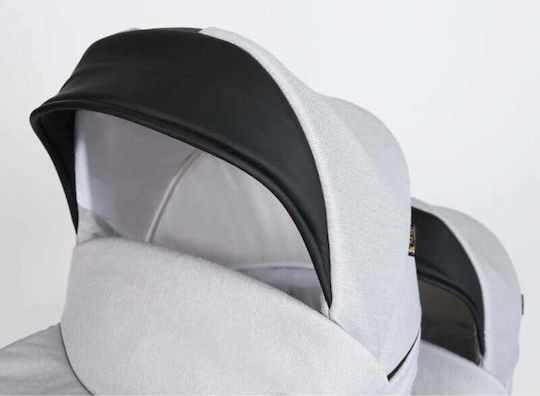 Kunert Booster 2 in 1 Adjustable Double Stroller Suitable for Newborn Dark Grey