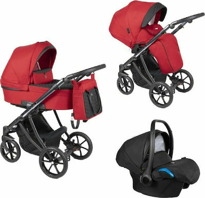 Coletto Combi Stroller Dante 3 in 1 with Silver Frame