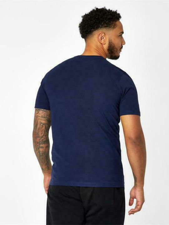 Everlast Geo Print Men's Short Sleeve T-shirt Blue