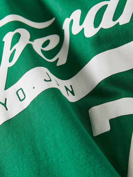 Collegiate Graphic T-Shirt Grün
