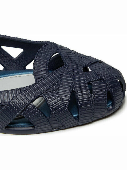 Jean+Jason Γυναικείες Μπαλαρίνες σε Navy Μπλε Χρώμα