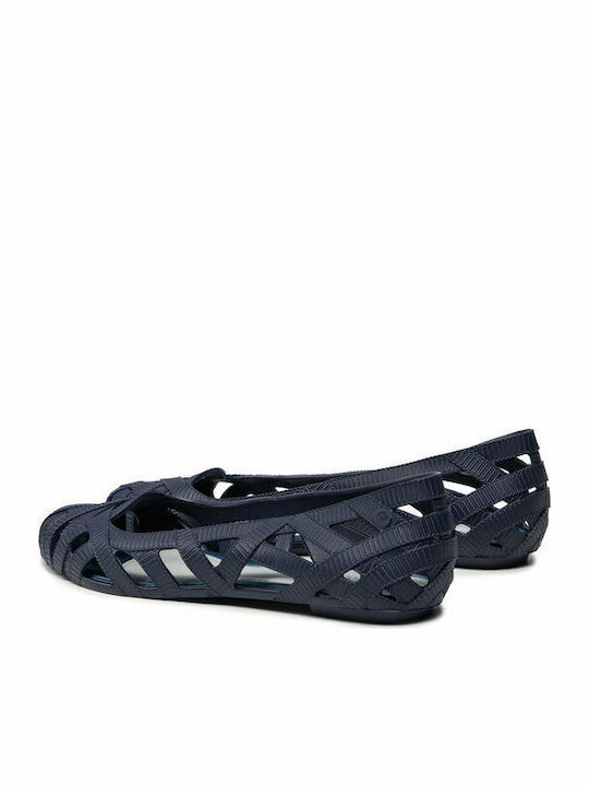 Jean+Jason Γυναικείες Μπαλαρίνες σε Navy Μπλε Χρώμα