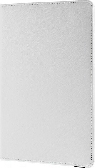 Въртящ Се Флип Капак Въртяща Се Бяла Galaxy Tab A7 2020/2022