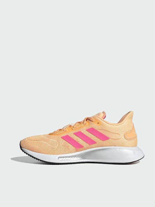 Adidas Galaxar Run Sport Shoes Running Orange