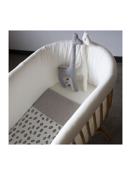 Childhome Babydecken Wickeltücher für Kinderzimmer Leopard 70x85cm