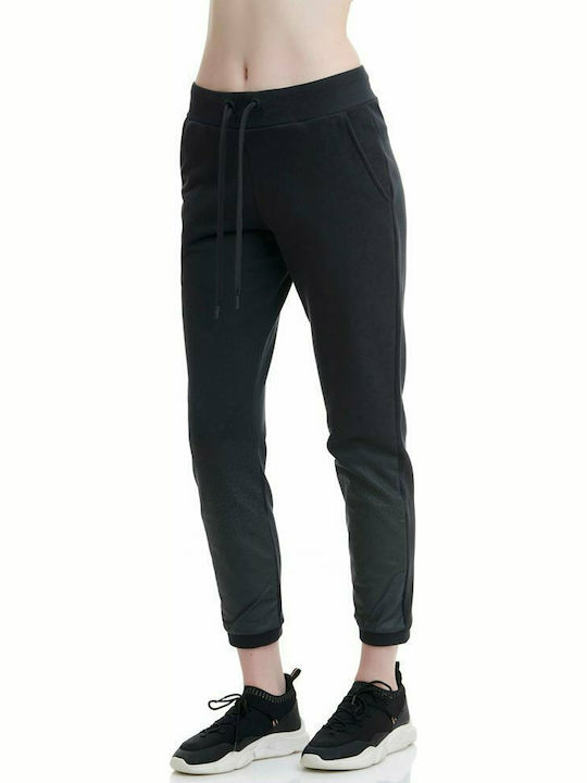 BodyTalk 1211-904500 Women's Jogger Sweatpants Black