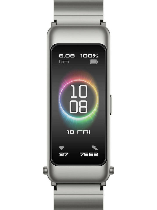 Huawei TalkBand B6 cu Monitor de Puls Titanium Gray