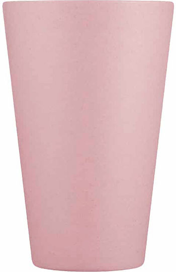 Ecoffee Cup Local Fluff Чаша Бамбук с Капак Розов 400мл