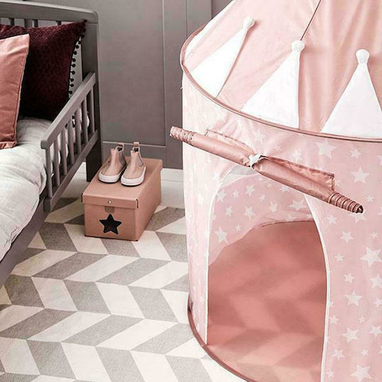 Kids Concept Kids Castle Play Tent Star for 3+ years Pink