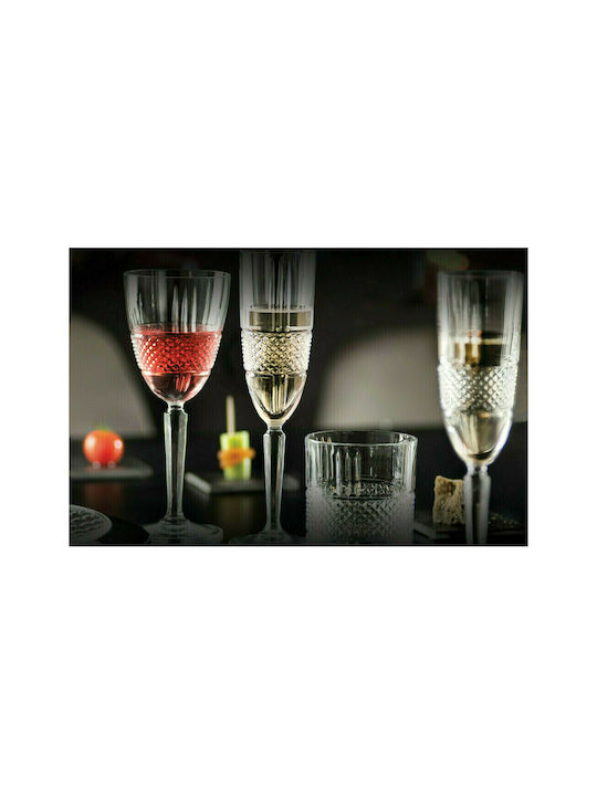 RCR Brillante Set of Glasses Water made of Crystal Stemmed 290ml 6pcs