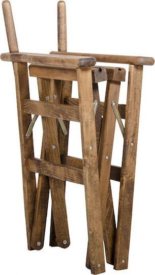 Klikareto Sunset Skeleton for Director's Chair Wooden 2 Pieces 57x54x88cm Beige
