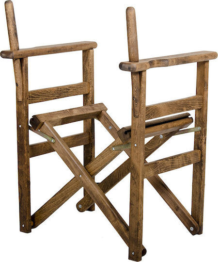 Klikareto Sunset Skeleton for Director's Chair Wooden 2 Pieces 57x54x88cm Beige