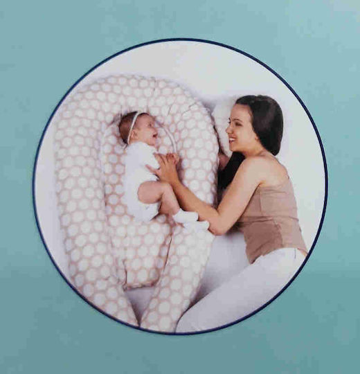 Lorelli Бебешка възглавница-гнездо Мемори пяна Nest 3 in 1 Stars Сив 110x70cm