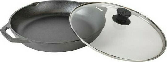 Lodge Chef Collection Τηγάνι από Μαντέμι Με Καπάκι 30.5cm
