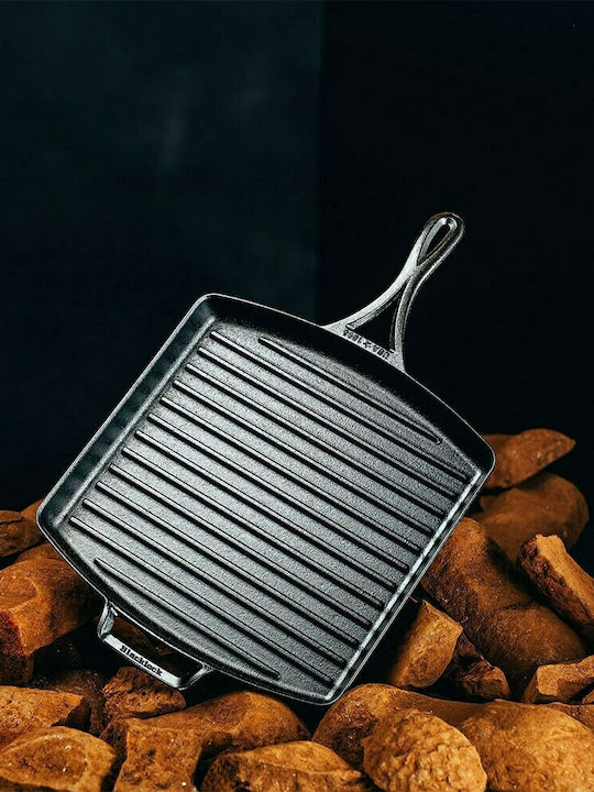 Lodge Blacklock Grill made of Cast Iron 30.5cm