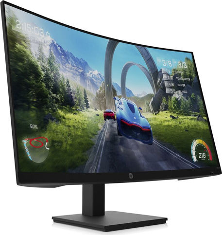 HP X32c VA Curved Gaming Monitor 31.5" FHD 1920x1080 165Hz με Χρόνο Απόκρισης 1ms GTG