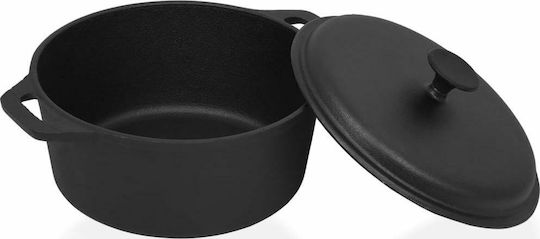vidaXL Deep Pot made of Cast Iron 5lt / 26.5cm vidaXL Deep Pot made of Cast Iron 5lt / 26.5cm