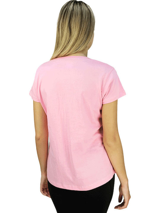 Damen T-Shirt Rosa