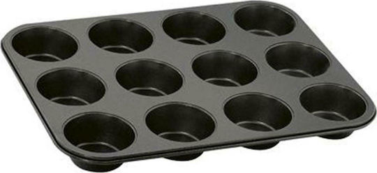 Venus Backform Törtchen/Muffins Aluminium 12 Plätze 35x27x3.3cm 1cm