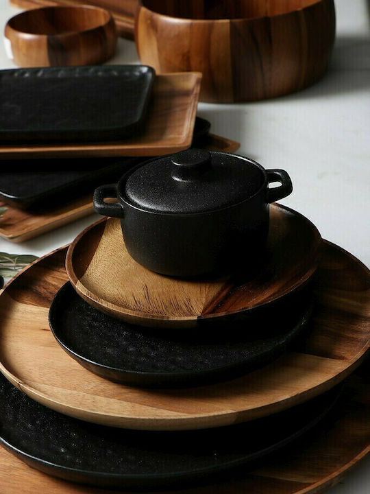 Espiel Lava Dutch Oven Round Ceramic 22x17cm 1pcs