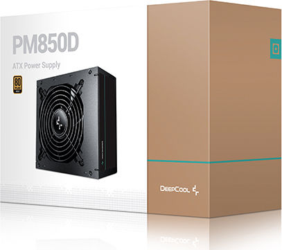 Deepcool PM850D 850W Μαύρο Τροφοδοτικό Υπολογιστή Full Wired 80 Plus Gold