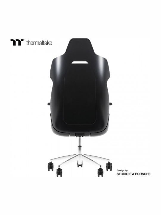 Thermaltake Argent E700 Δερμάτινη Καρέκλα Gaming με Ρυθμιζόμενα Μπράτσα Μαύρη