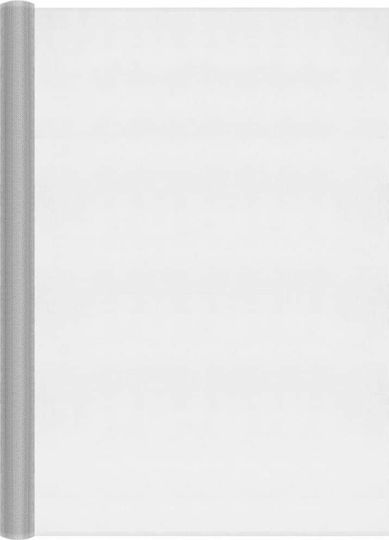 vidaXL Mosquito Net Door Aluminum Gray 2000x112cm