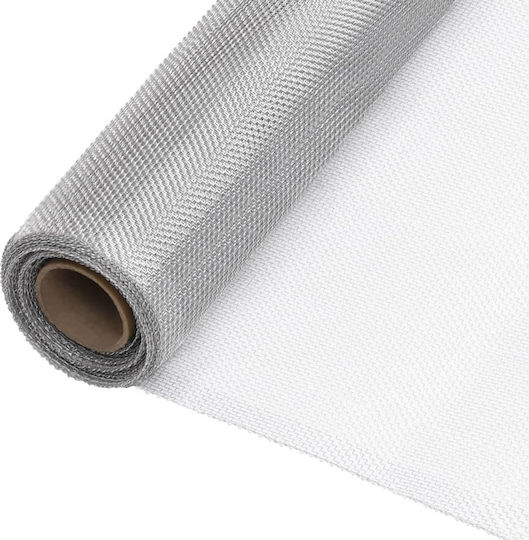 vidaXL Mosquito Net Door Aluminum Gray 2000x112cm