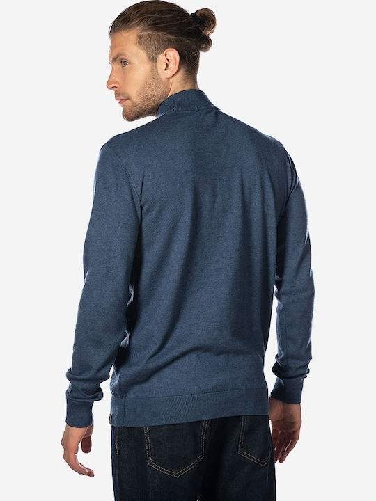 Brokers Jeans 21512-861-12 Πουλόβερ Indigo Melange