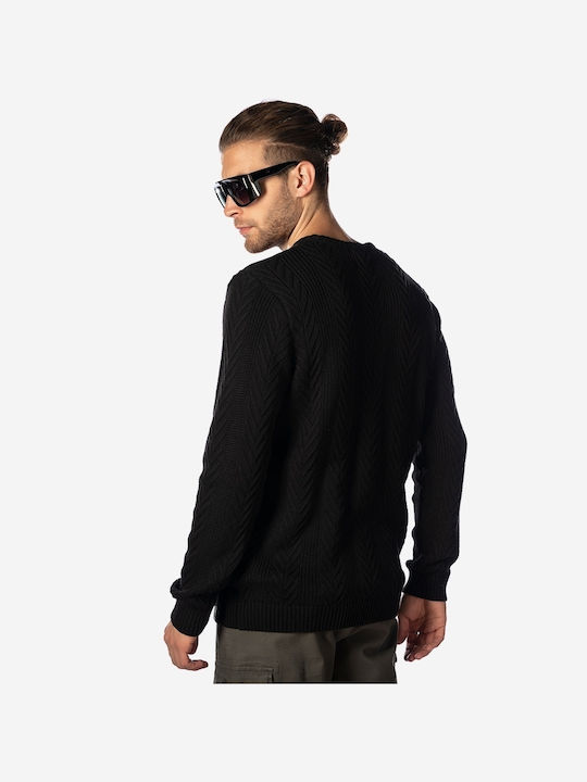 Brokers Jeans Men's Long Sleeve Sweater Black