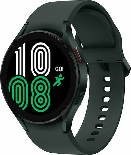Samsung Galaxy Watch4 LTE Aluminium 44mm Waterproof with eSIM and Heart Rate Monitor (Green)