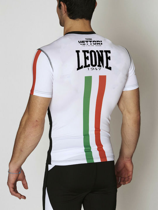 Leone Rashguard The Italian Dream AB522 Ανδρική Κοντομάνικη Μπλούζα για Jiu-Jitsu Μαύρη Leone Rashguard The Italian Dream AB522 Ανδρική Κοντομάνικη Μπλούζα για Jiu-Jitsu Μαύρη