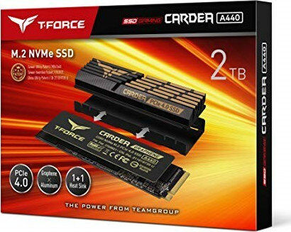内蔵型SSD CARDEA 440 M.2 gen4 SSD 2tb 2000gb TLC TeamGroup Cardea A440 SSD 2TB Tip M.2 Cu Conexiune PCI Express 4.0