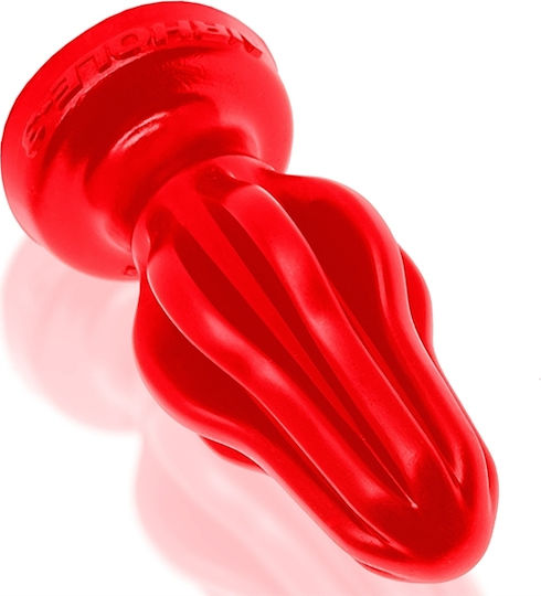 Oxballs Airhole 1 Πρωκτική Σφήνα Finned Buttplug Red
