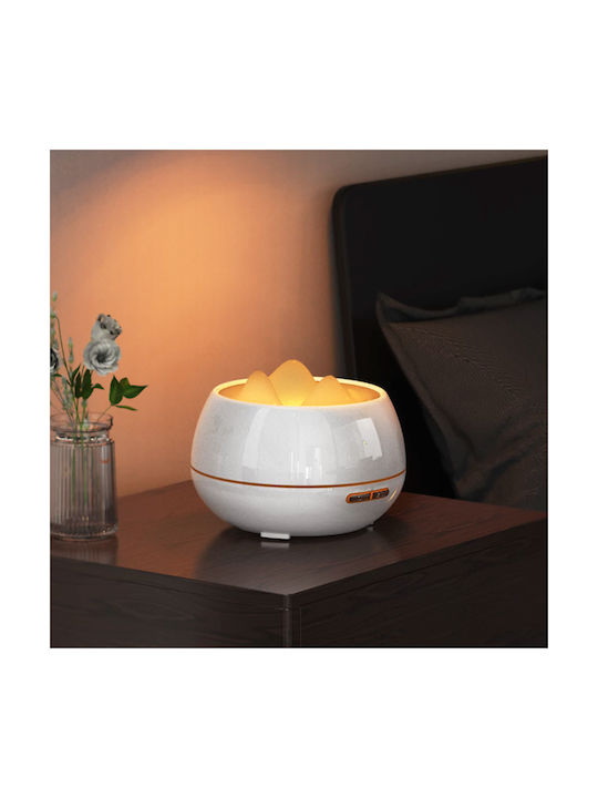 Led Ultrasonic Aromatherapy Diffuser LH-XI Iceberg with Remote Control & Timer White 500ml