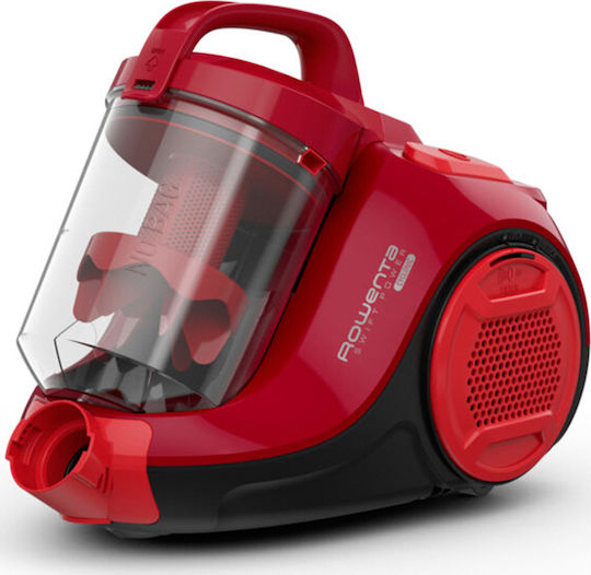 Rowenta Swift Power Cyclonic Ηλεκτρική Σκούπα 750W με Κάδο 1.64lt Κόκκινη