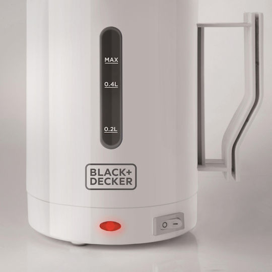 Black & Decker Kettle 500ml 1000W White