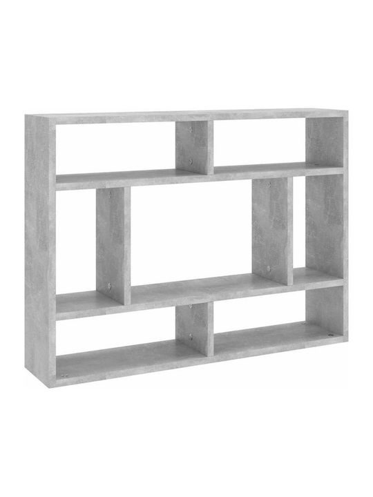 Shelf Wall Grey Concrete 75x16x55cm