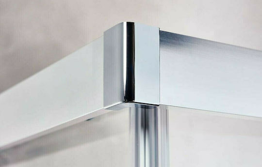 Tema Καμπίνα Ντουζιέρας με Συρόμενη Πόρτα 80x100x180cm Clear Glass