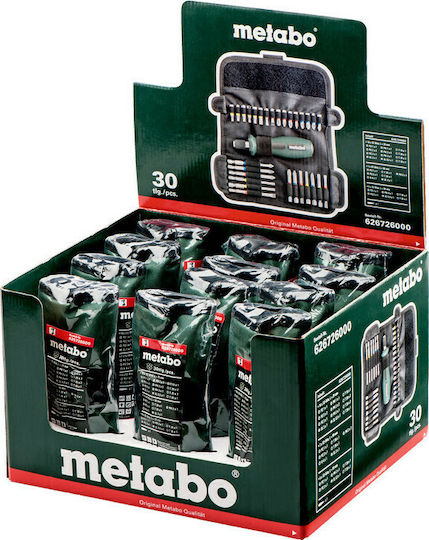 Metabo Roll-Up Screwdriver with 30 Interchangeable Tips