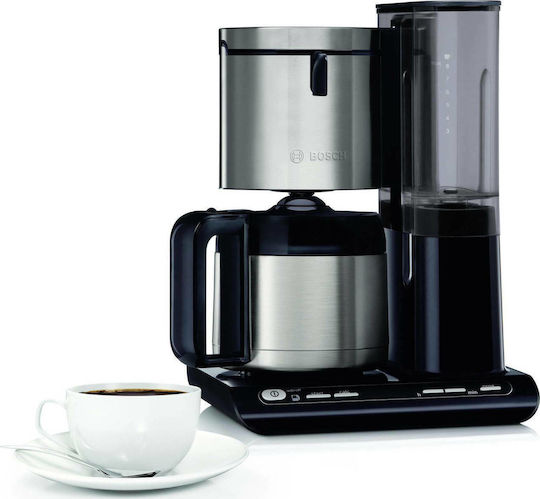 Bosch Programmable Filter Coffee Machine 1100W Inox/Black