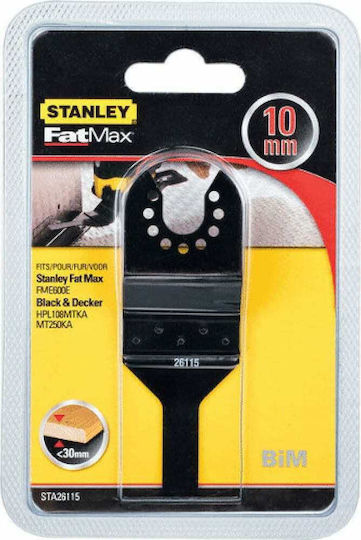 Stanley Острие Полуинструмент 10mm за дърво и метал Острие за мултиинструмент STA26115