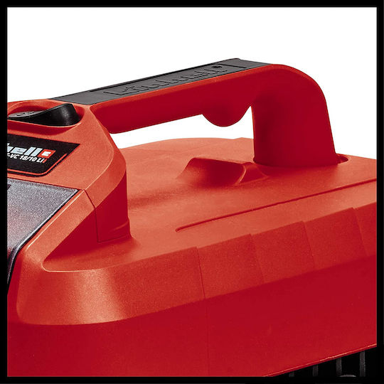 Einhell Tevc 18/10 Lisolo Pxc Rechargeable Handheld Vacuum 18V without Battery and Charger Red