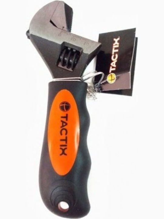 Tactix Γαλλικό Κλειδί Μήκους 150mm με Άνοιγμα Σιαγόνων έως 30mm και Αντιολισθητική Λαβή
