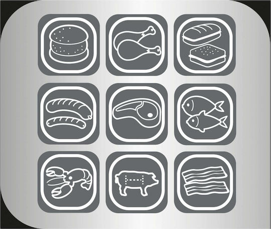 Tefal OptiGrill+ XL GC7228 Sandwich Maker Grill with Removable Plates 2000W Black