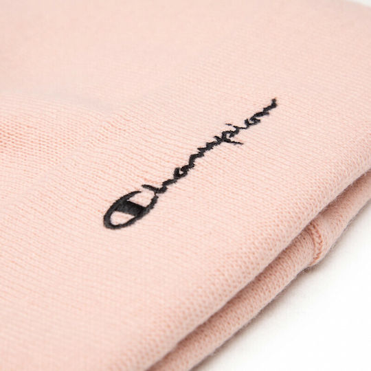 Knitted Beanie Cap Pink